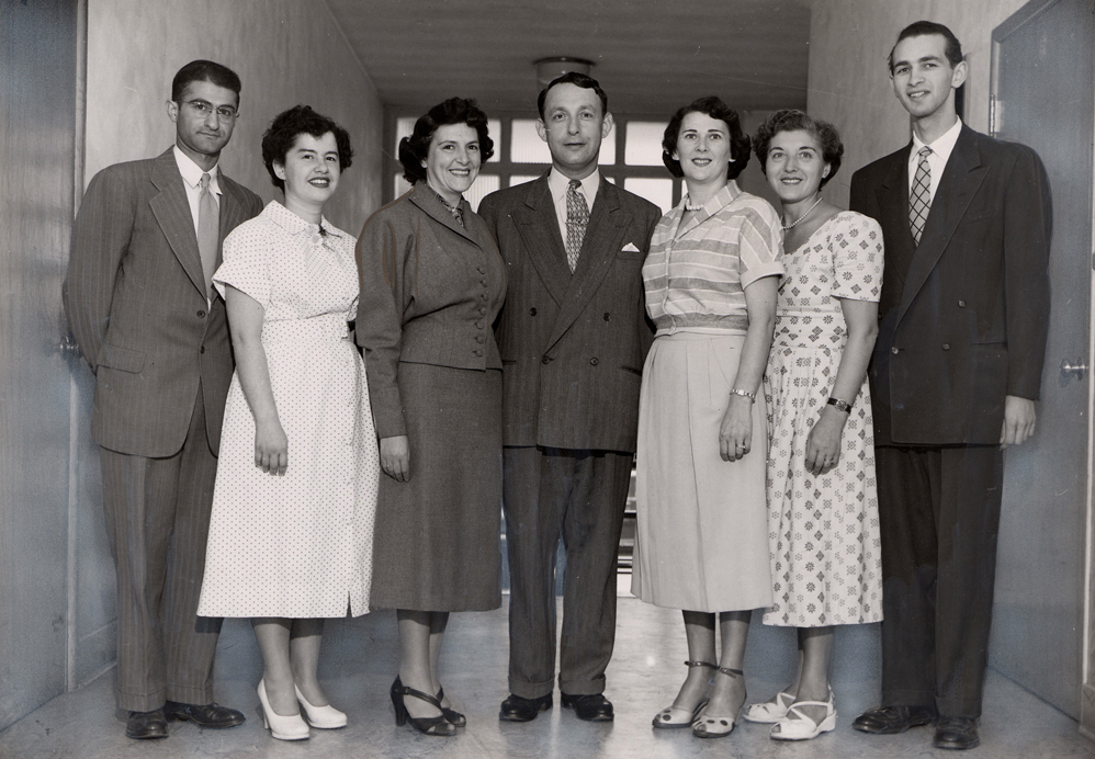 Vancouver Talmud Torah staff, Vancouver, B.C., 1955.